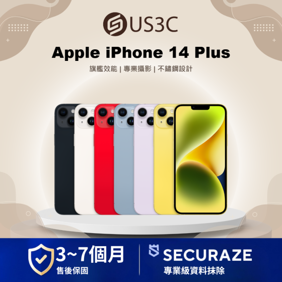 Apple iPhone 14 Plus 128G
256G 512G