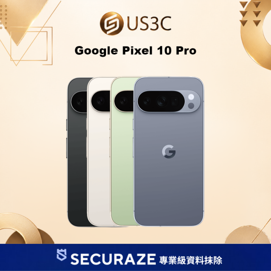 二手 Google Pixel 10 Pro 16G/128G |16G/256G | 16G/512G | 16G/1T 6.3吋 — USD 智選嚴選