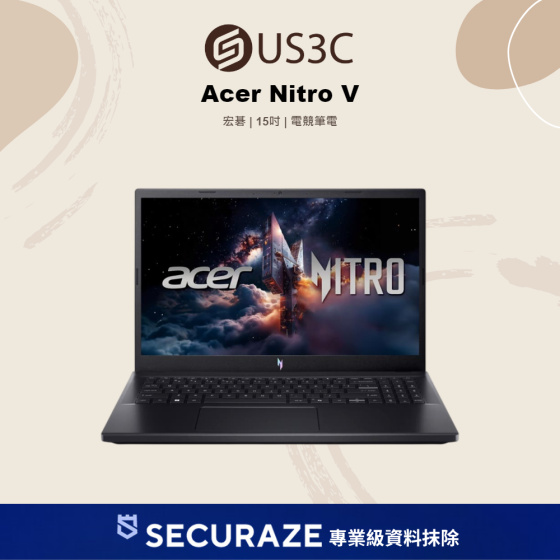 二手 Acer 宏碁 Nitro V ANV15-52-52CL 15吋 Core 5 210H 16G 512G RTX 5060 8G — USD 智選嚴選