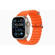 Apple Watch Ultra 2 智慧型手錶 原廠公司貨 鈦金屬錶殼 深度計 中古機 二手品 福利品 橘色海洋錶帶 C級 LTE版 (GPS 行動網路)